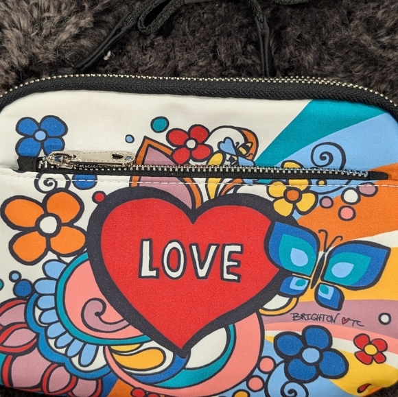 Brighton POWER OF LOVE  Crossbody Belt Bag Purse - Picture 4 of 10